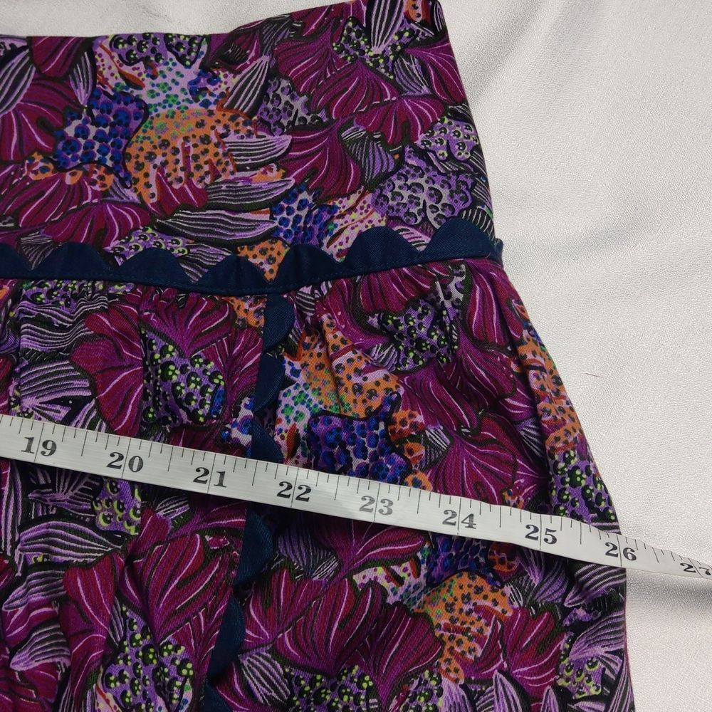 Kika Vargas X Target Coral Reef Scallop Edge Midi Skirt - Picture 6 of 10